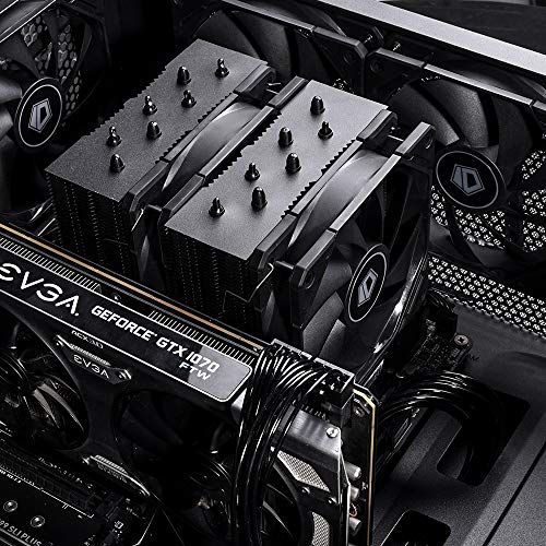 IDCOOLING SE207TRXBLACK CPU Cooler 7 Heatpipes Dual Tower CPU Air