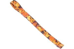 Country Brook Design - Orange Sunset Camo Winch Hook Pull Strap with Reflective Polyester