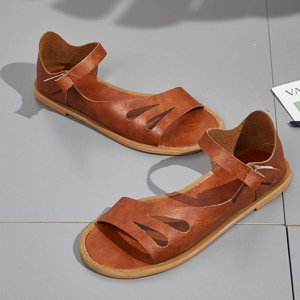wide width closed toe sandals