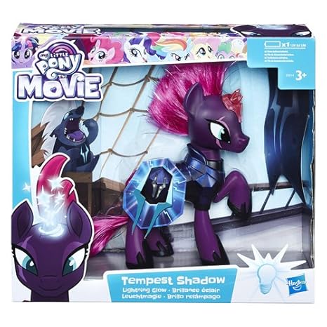 Hasbro My Little Pony E2514EU4 Toys Movie Leuchtmagie Tempest Shadow, Puppe