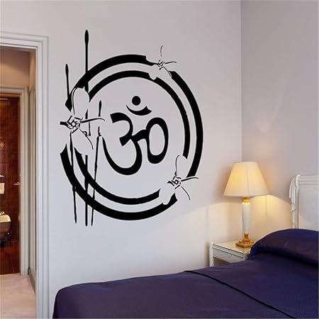 Wandaufkleber Schlafzimmer Lotus-Buddha-Buddhismus-Entspannungs