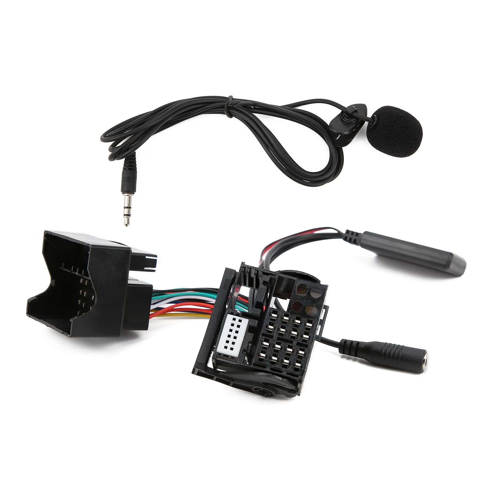 Bluetooth Music Adapter for NS 510 RNS 310 RCD 300 RCD 310 RCD 510 Radio Car Bluetooth Handsfree Interface Adapter, Replacement BluetoothAUX Audio Adapter with Microphone