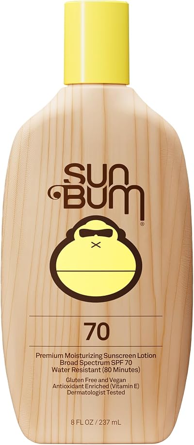 Sun Bum Moisturizing Sunscreen Lotion Cream SPF 70 UVA UVB Protection Vitamin E