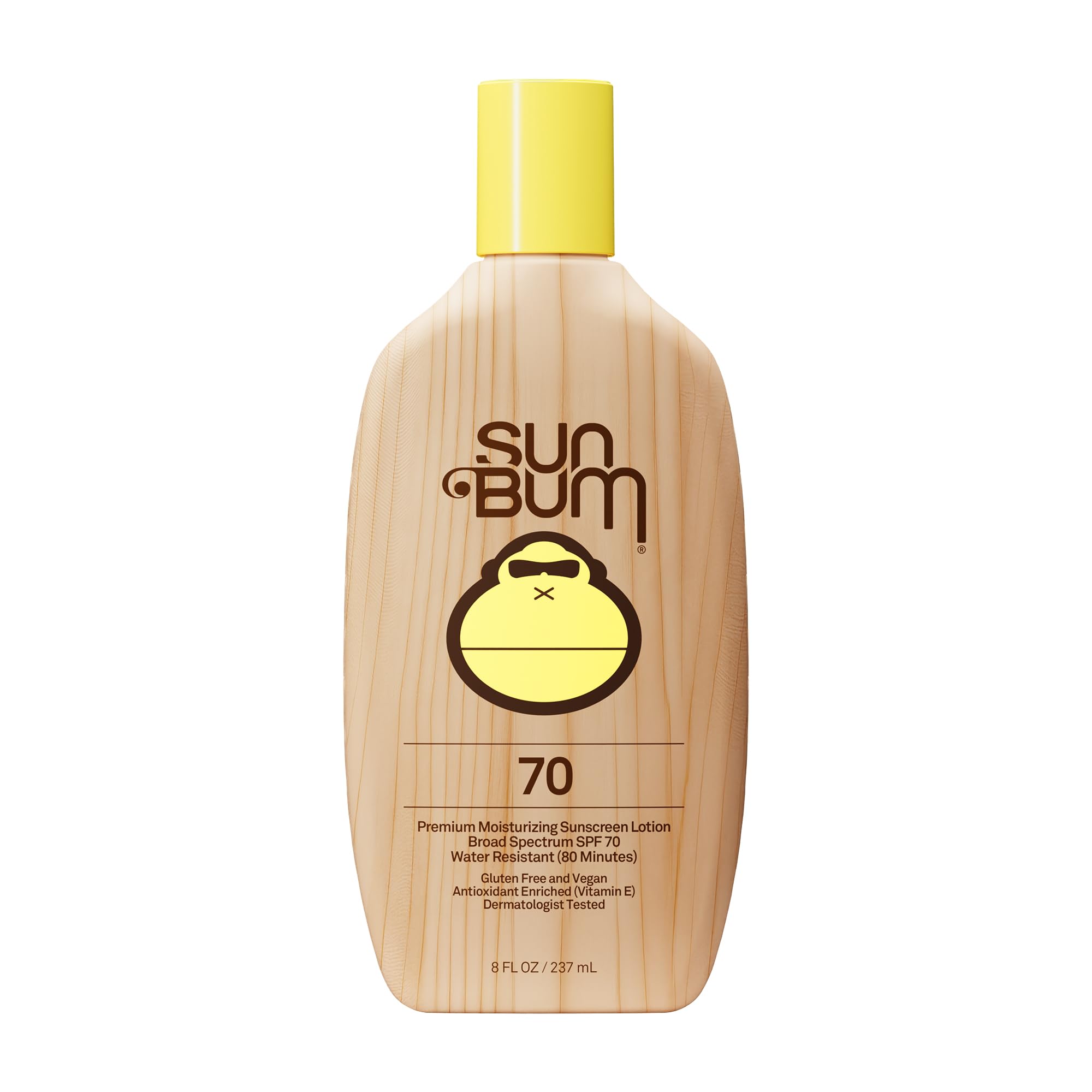 SUN BUM MOISTURIZING Sunscreen Lotion Cream SPF 70 (US Import)