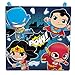 Delta Children Kids Table and Chair Set With Storage (2 Chairs Included) - Ideal for Arts & Crafts, Snack Time, Homeschooling, Homework & More, DC Super Friends - Batman, Superman, The Flash