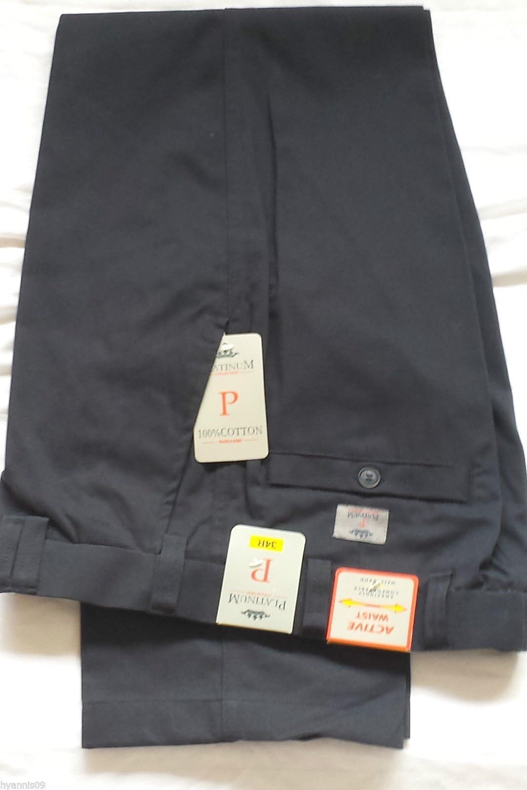 MB CLOTHINGEXPANDABLE WAIST CHINO TROUSERS CLASSIC SIDE ELASTIC WAIST CHINO CONCEALED SEMI SIDE ELASTIC AT THE WAIST 100% COTTON COLOURS SOFT MULBERRY, STONE, NAVY, SOFT BLUE, SOFT GREEN (38 29, Navy)