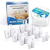 KinomiYa 8pcs Anti Snoring Nose Vents Device That Work, Anti Nose Vents for Snoring Devices, Snoring Devices for Men, Nose Opener for Breathing Sleep, Stop Snoring Devices That Work for Men