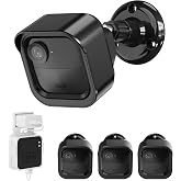 Hogee All-New Blink Outdoor 4 (4th Gen) Camera, Weatherproof Protective Housing and 360 Adjustable Mount with Sync Module 2 - 3 Pack