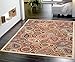 Ottomanson Machine Washable Paisley Design Non-Slip Rubberback 8x10 Traditional Area Rug for Living Room, Bedroom, Kitchen, 7'10