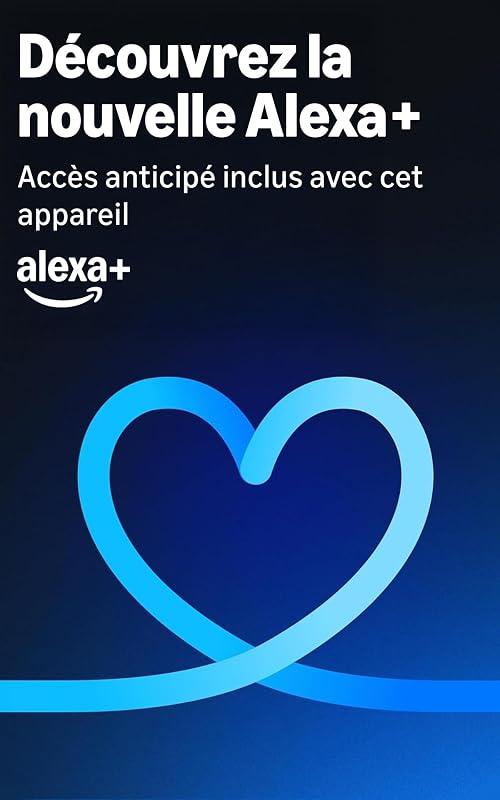 Fire TV Stick 4K Plus, avec prise en charge du Wi-Fi 6 et des technologies Dolby Vision/Atmos et HDR10+, Trouvez vos séries plus rapidement avec Alexa+