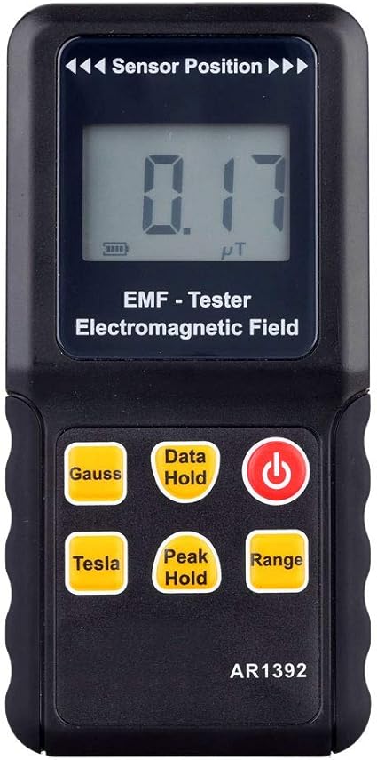 uuni-wt AR1392 EMF Detector de radiación electromagnética Medidor ...