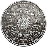 NLR FUN Taurus Commemorative Coin 1PC Silver Zinc Alloy 4cm Diameter view 2