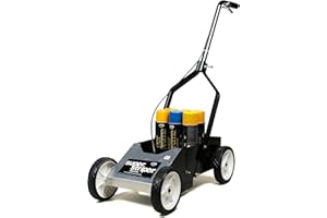 FOX VALLEY PAINT Fox Valley Traffic Super Striper Line Marking Machine Starter Kit for Parking Lots - Easy Use Striping Paint Machine, Durable Line Painting Equipment, Marking Kit (6 Cans)