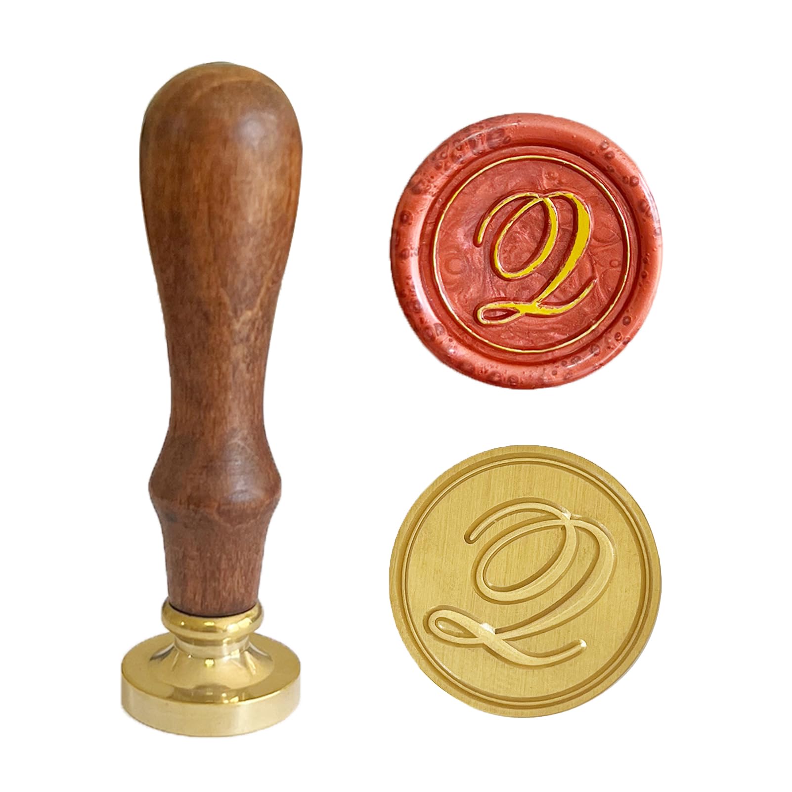 MINGYUESKY Letter Q Initial Alphabet Wax Seal Stamp