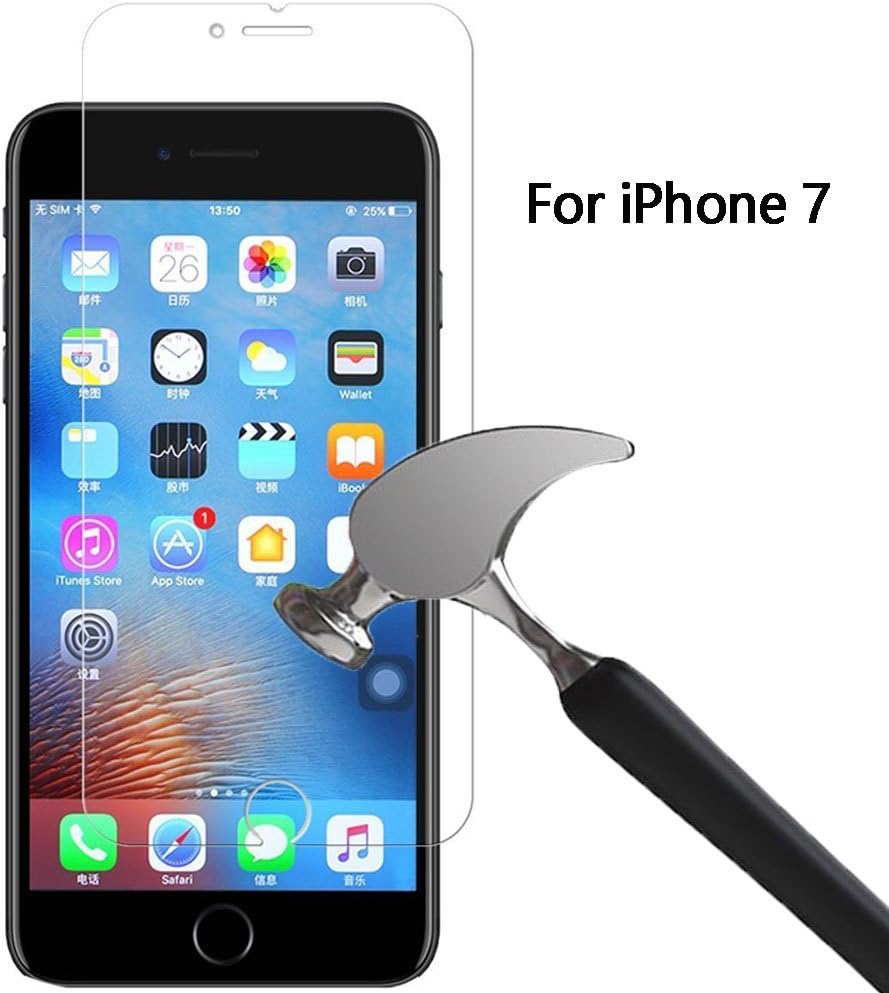 iPhone 7 screen protector, KMISS iPhone 7 Tempered Glass