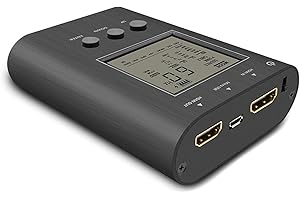 gofanco Prophecy Portable HDMI Tester Signal Pattern Generator Analyzer, Up to HDMI 2.0a 4K @60Hz 4:4:4 HDR 18Gbps, Battery Powered, HDCP 2.2, Firmware Upgradeable, TAA Compliant (PRO-HDMI2Gear)