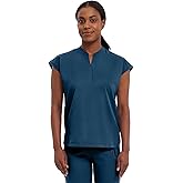 Healing Hands Women's Scrub Top Relaxed Fit Journey Top - 2 Pockets with Knit Details, Dolman Sleeve and Rounded Hem - 2152