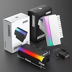 AsiaHorse ATX 24 Pin 90 Degree Adapter, Computer