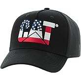 CAT Men's 7090063 4th of July Trucker Cap - One Size Fits All - Black
