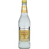 Fever Tree Indian Tonic Water - Premium Quality Mixer - Refreshing Beverage for Cocktails &amp; Mocktails. Naturally Sourced Ingredients, No Artificial Sweeteners or Colors - 500 ML Bottles - Pack of 1