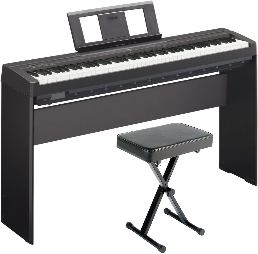 P45B Digital 88 Keys Piano With L85 Stand (Sitting Bench Not Included) Sold By Chennaimusicals