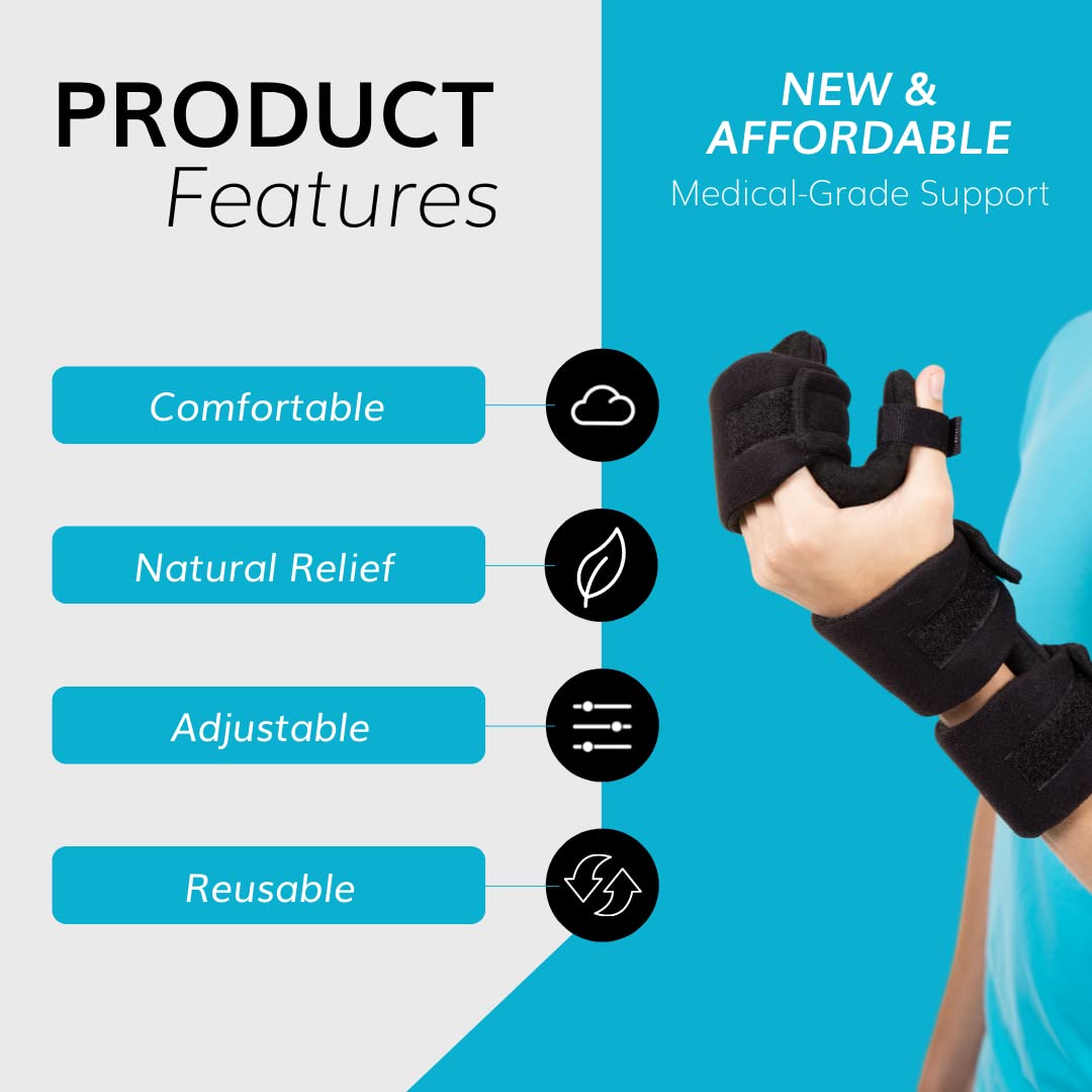 Mua BraceAbility Soft Resting Hand Splint - Stroke Brace Right or Left ...