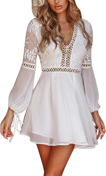 amazon white lace dress