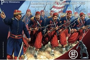 American Civil War Zouaves (42 Plastic Figures)
