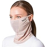 SUIGOLF KOREA (Type E) UV Sun Protection Balaclava Half Face Mask - For Golf, Hiking, Running, Cycling & Outdoor Sports