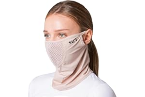 SUIGOLF KOREA UV Sun Protection Balaclava Half Face Mask - For Hiking, Running, Cycling & Outdoor Sports (Type E)