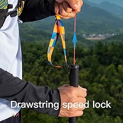 AONIJIE Trekking Poles - 2 Pcs Collapsible Aluminum