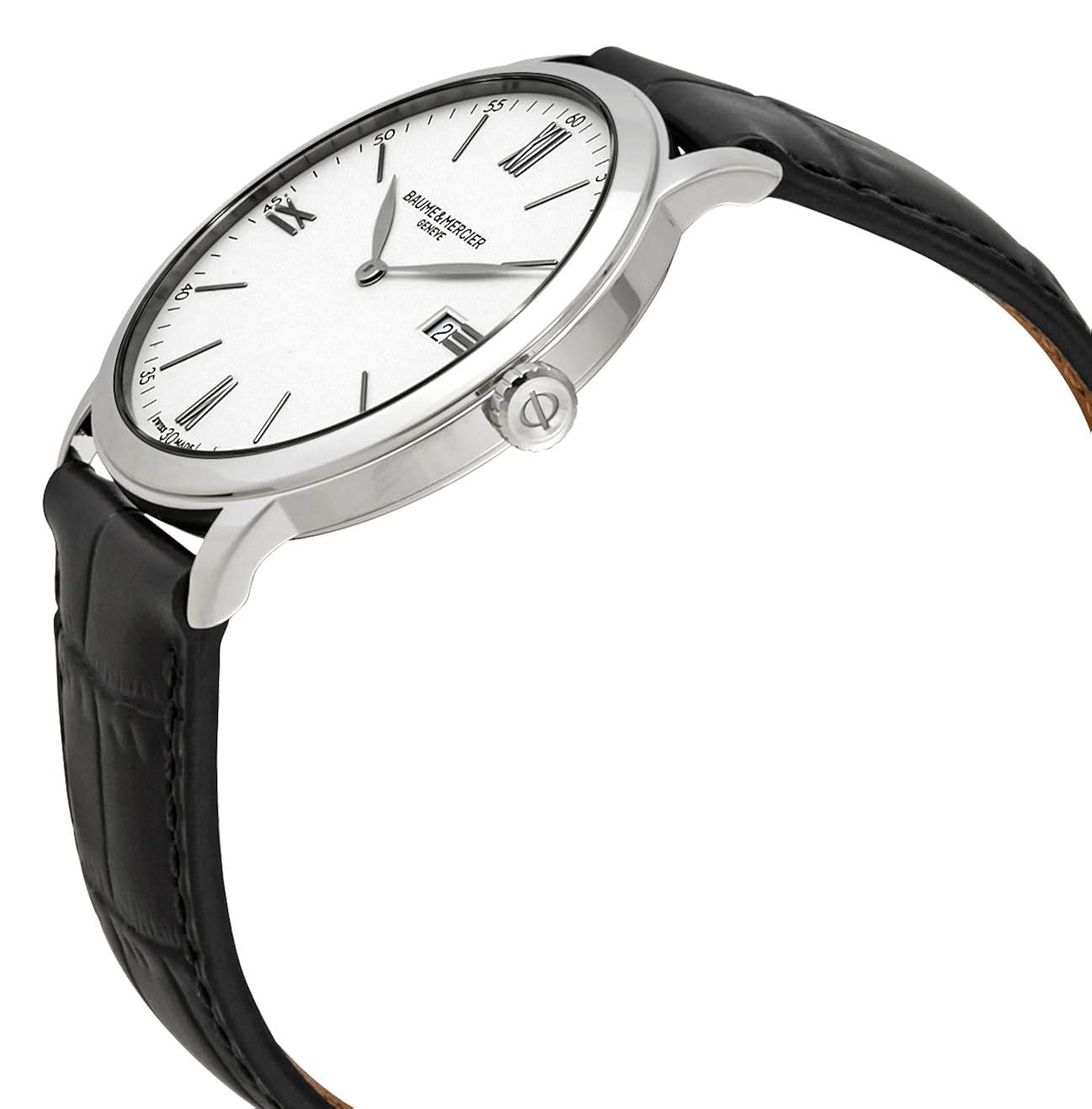Amazon.com: Baume et Mercier Classima White Dial Mens Watch 10323: Watches