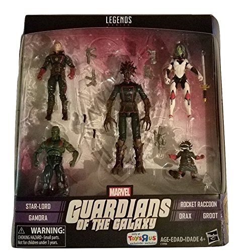 Marvel Legends Guardians of the Galaxy 3.75 Inch Action Figure Set