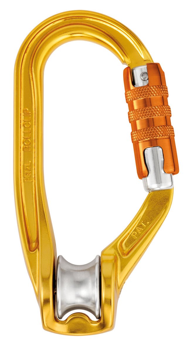 Photo 1 of PETZL - ROLLCLIP A, Pulley-Carabiner, Triact-Lock