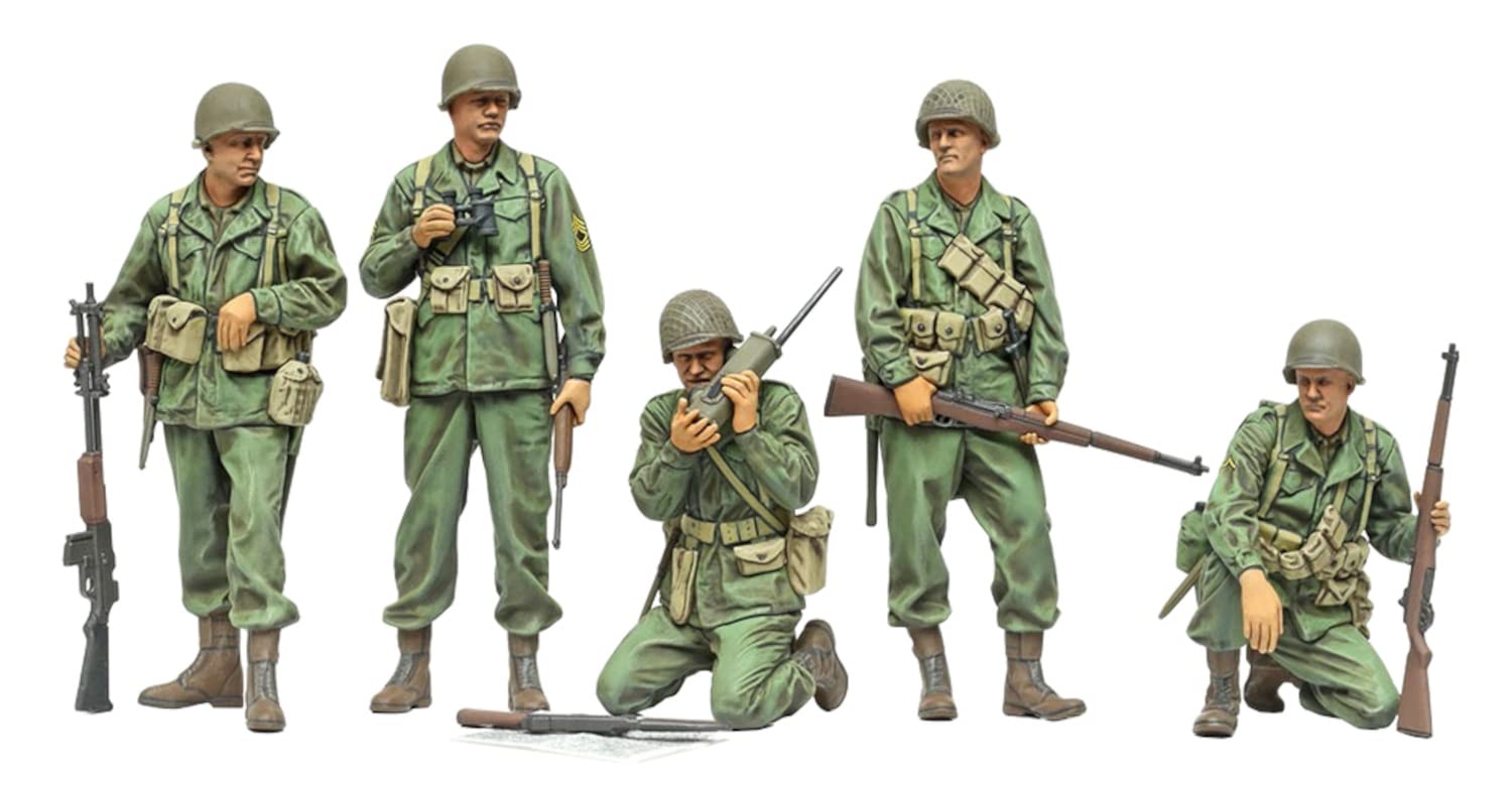 Tamiya US Infantry Reconnaissance Squad 1:35 Military Plastic Figure Model Assembly Kit
