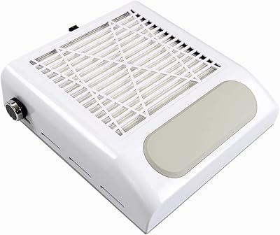 Layhou Nail Dust Collector Fan 2 Speed Powerful Table Vacuum Cleaner for Salon