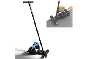 BBTEQEKN Floor Tape Applicators, Floor Tape Marking Machine, Wall Lane Marking Applicators for Floor Marking, Decoration Protection and Laying, Black