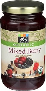 365 Everyday Value, Organic Mixed Berry Conserve, 17 oz