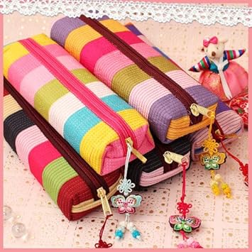 Amazon Co Jp 韓国雑貨 韓国伝統 高級韓国民芸品ペンケース 実用品 雑貨 ウォレット 韓国 ハングル Type D Type Kitchen Housewares