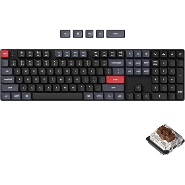 Amazon.com: Keychron K5 Pro QMK/VIA Ultra-Slim Wireless Mechanical