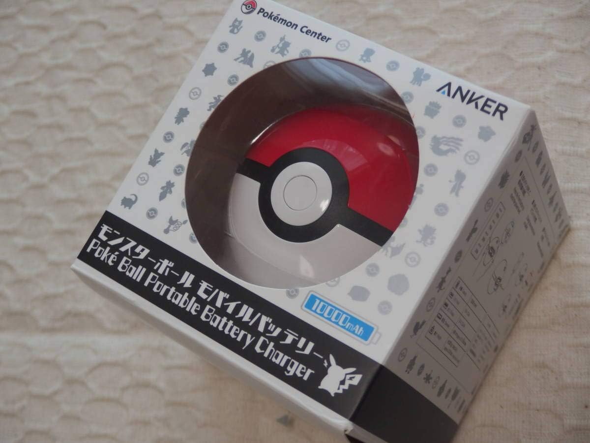 Amazon Anker モンスターボール モバイルバッテリー mah ポケモンセンター オリジナル ポケモンgo ポケ活 ピカチュウ おもちゃ ホビー