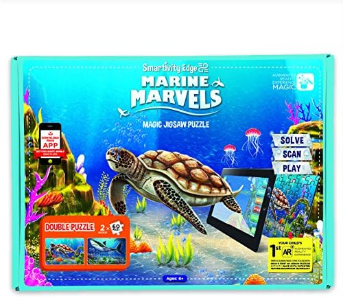 Smartivity Edge Marine Marvels Augmented Reality Jigsaw Puzzle