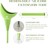 Sunany Female Urination Device Silicone Funnel Urinal for Women Camping Travel view 4