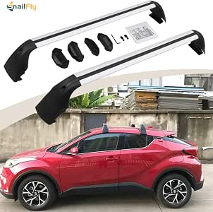 Amazon.com: SnailAuto Fit for Toyota C-HR CHR 2017 2018 2019 2020 Cross Bars Roof Racks ...