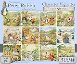 New York Puzzle Company - Beatrix Potter Peter Rabbit - Character Scenes - 500 Piece Jigsaw Puzzle