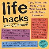 Life Hacks 2016 Day-to-Day Calendar