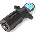 7-Way RV Trailer Plug Tester – Check Lights & Brake Controller On Truck Or SUV
