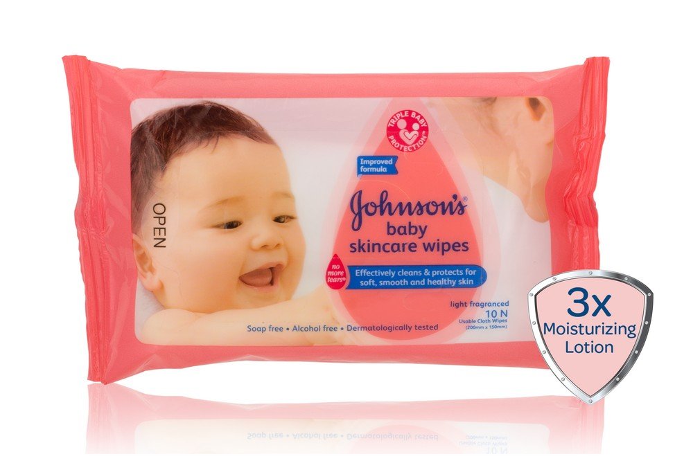 johnson baby wet wipes for face
