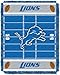 The Northwest Company NFL Detroit Lions Unisex-Baby Woven Jacquard Tapestry Throw Blanket, 36