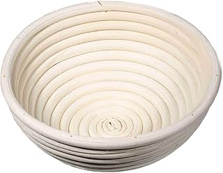 SIDCO Gärkorb Gärkörbchen Brot Teig Korb Form Gärkörbe Peddigrohr 0,5 kg rund ca 20 Ø